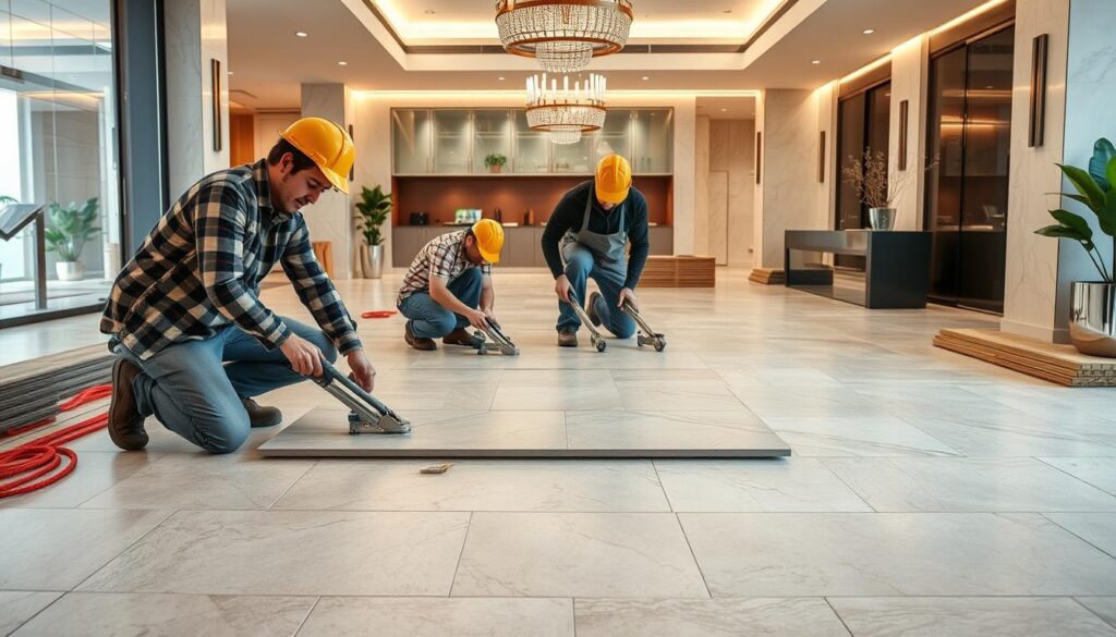 大板磚施工技術
