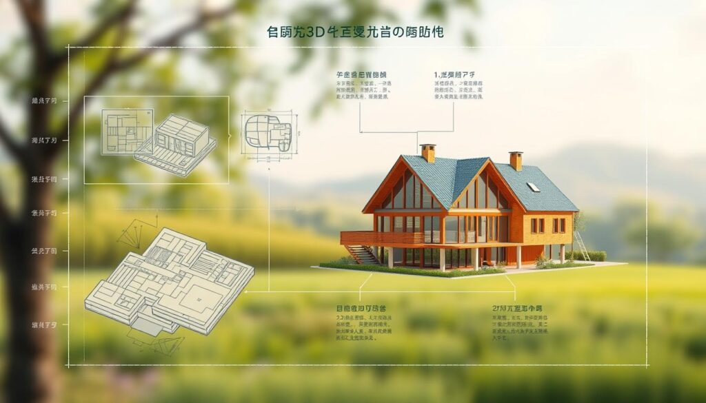 施工圖製作與3D視覺化流程圖示