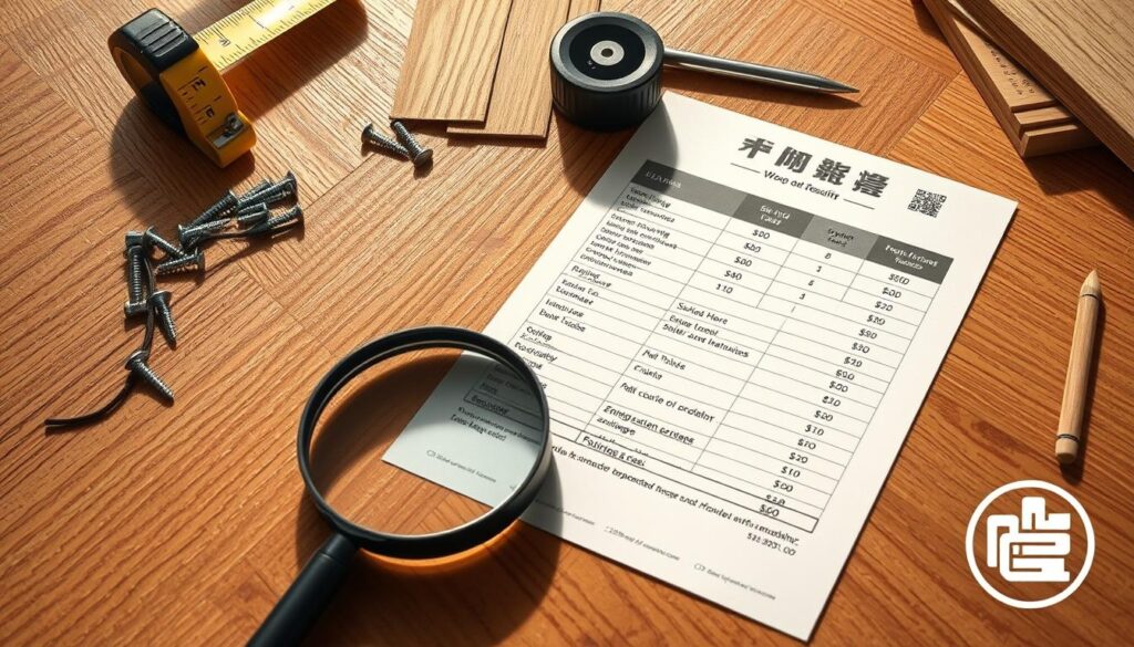 木地板施工費用明細