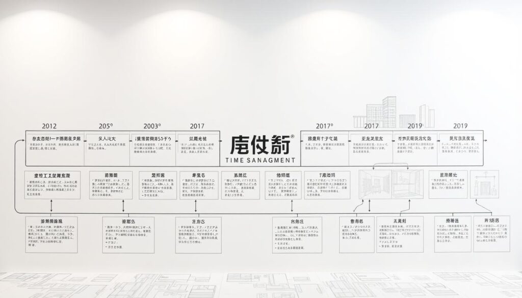 裝修時間管理與進度控制流程圖 裝修時間管理與進度控制流程圖