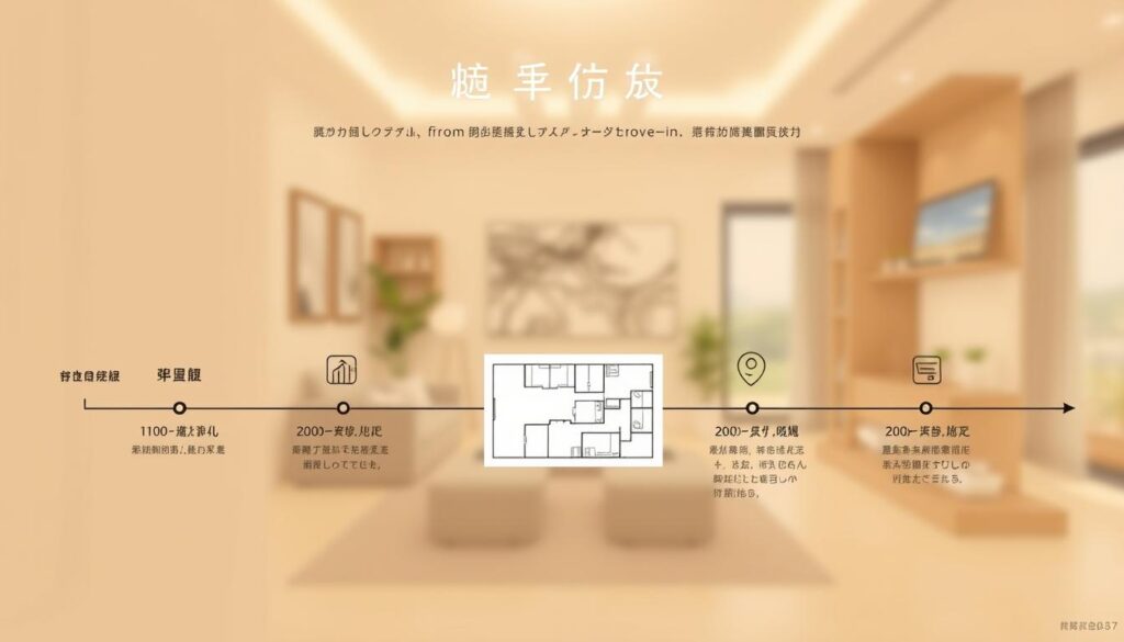 規劃到入住時程圖 規劃到入住時程圖