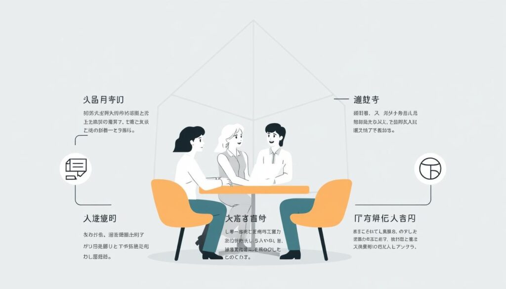 設計溝通技巧步驟示意图