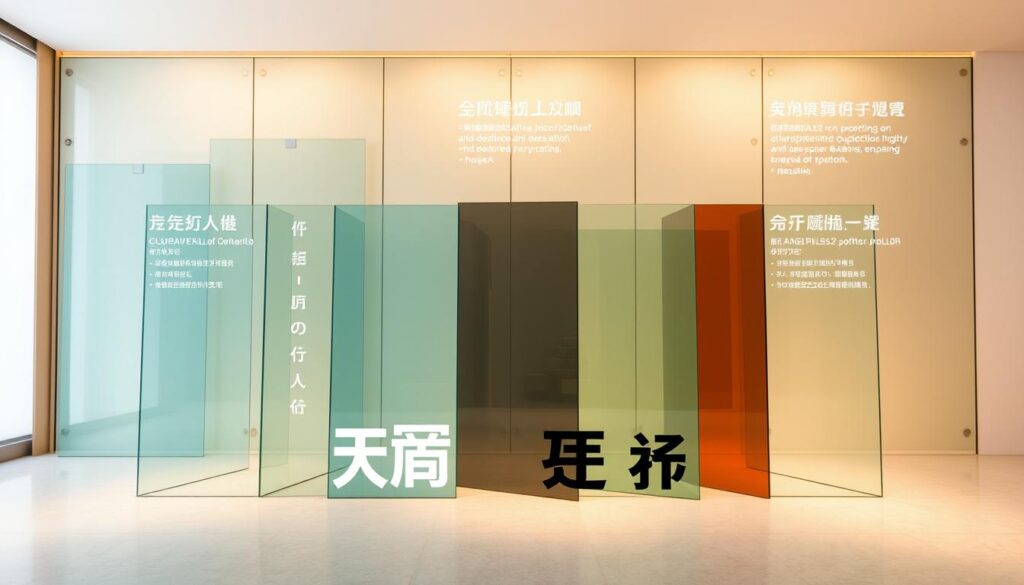 長虹玻璃種類特性對比