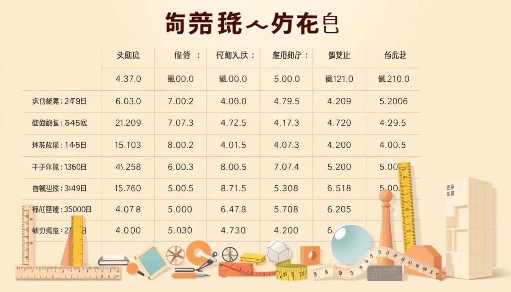 坪數換算圖示