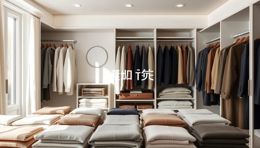 季節性衣物管理策略