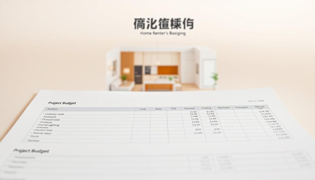 裝潢項目預算
