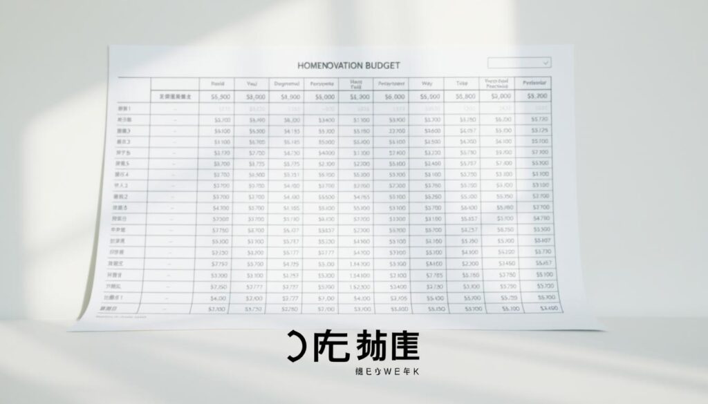 裝潢預算