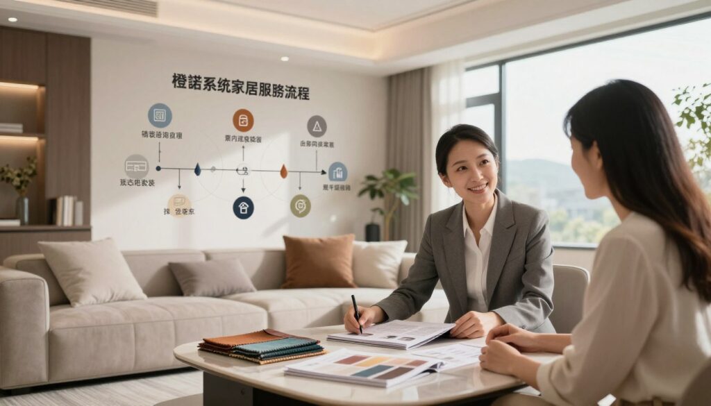 橙諾系統家居服務流程 橙諾系統家居服務流程